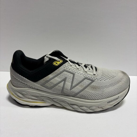New Balance Men’s Fresh Foam X 860v14 Gray Running Shoes, Size 9.5 Wide main image 5